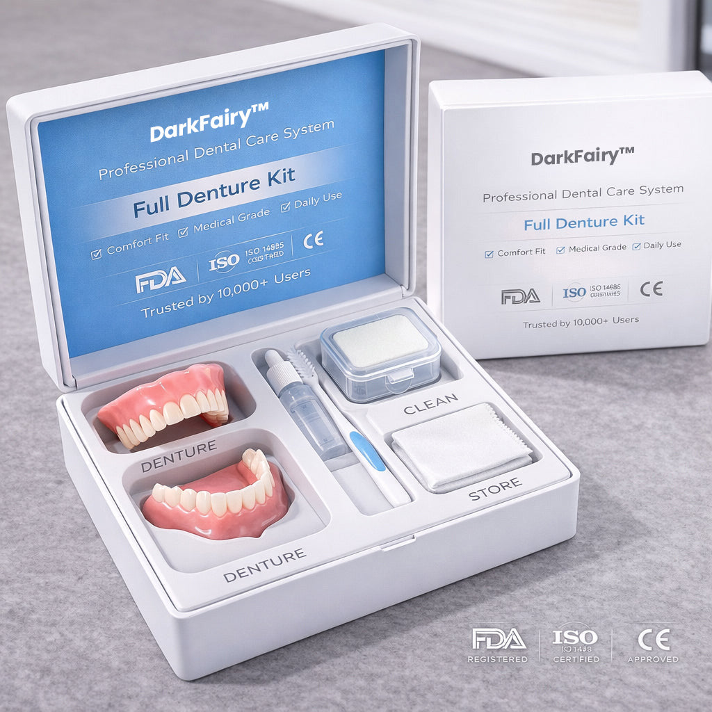 🦷DarkFairy™ Custom-Fit Dentures ⏰ ENDS TODAY   70% OFF | Smile with Confidence