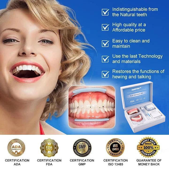 🦷DarkFairy™ Custom-Fit Dentures ⏰ ENDS TODAY   70% OFF | Smile with Confidence