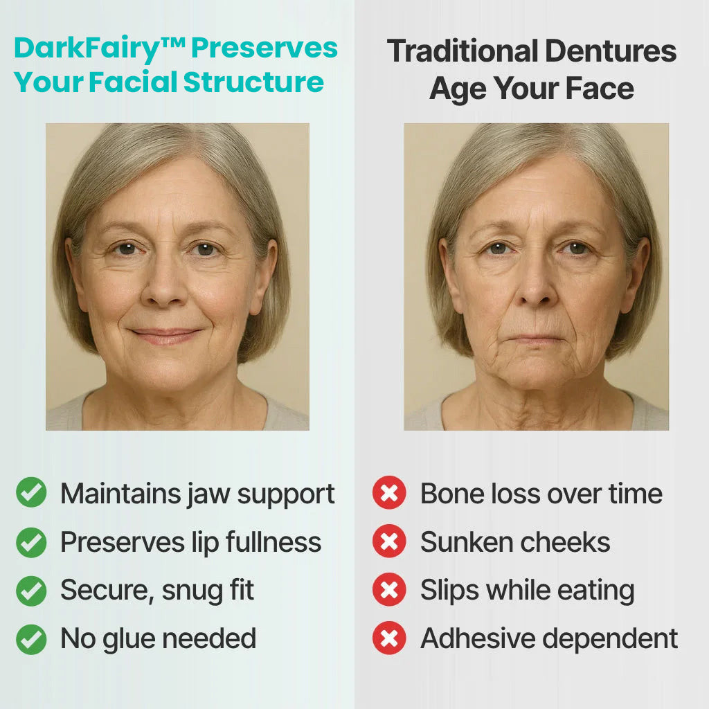 🦷DarkFairy™ Custom-Fit Dentures ⏰ ENDS TODAY   70% OFF | Smile with Confidence