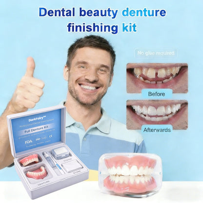 🦷DarkFairy™ Custom-Fit Dentures ⏰ ENDS TODAY   70% OFF | Smile with Confidence