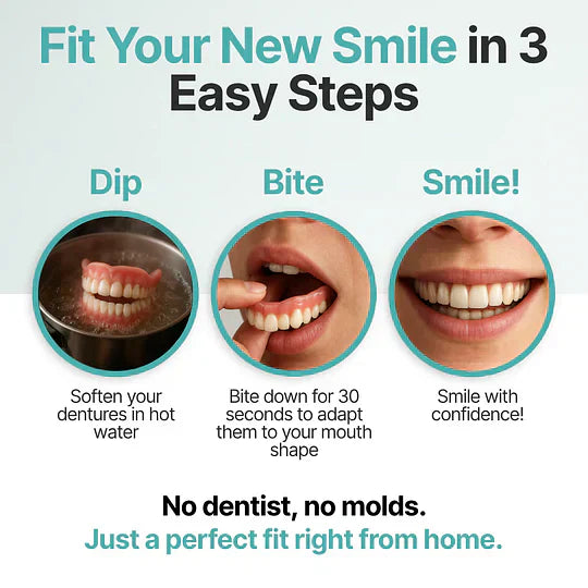 🦷DarkFairy™ Custom-Fit Dentures ⏰ ENDS TODAY   70% OFF | Smile with Confidence