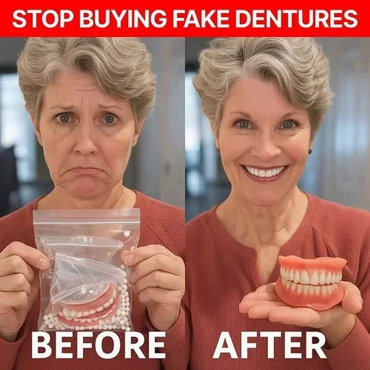 🦷DarkFairy™ Custom-Fit Dentures ⏰ ENDS TODAY   70% OFF | Smile with Confidence